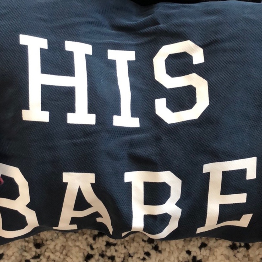 His Babe button down